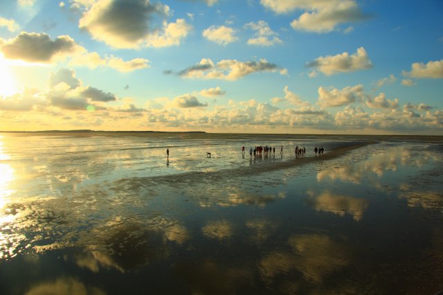 sfeerfoto droogvallen